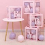 Caixas decorativas - Baby Rosa