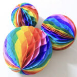 Bola Favo Mel - Colorida