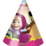 Chapéus Masha e o Urso - 6Unid.