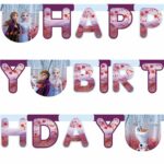 Grinalda Happy Birthday Frozen 2™ 200 x 16 cm